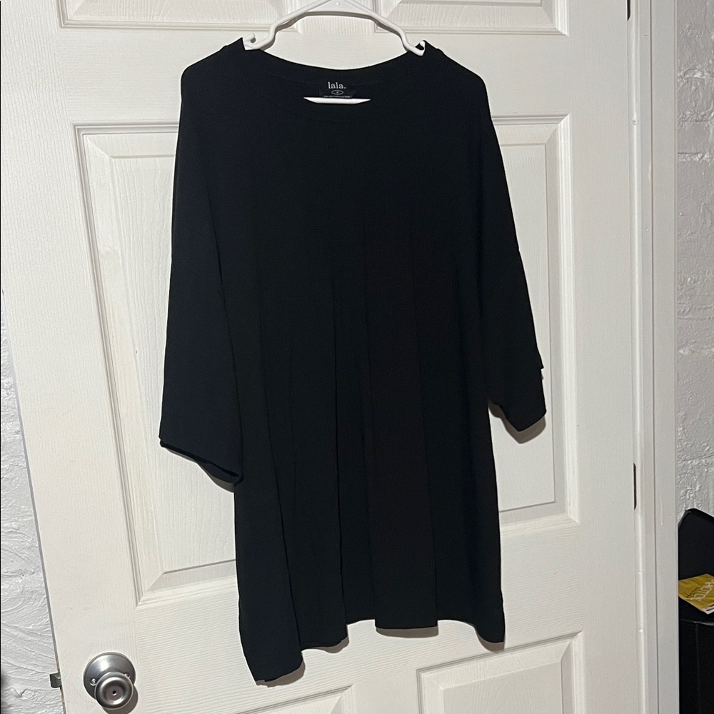 Dressed in LALA Classic Black Long Sleeve Tee